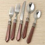 Hampton Forge 20pc Roma Chocolate Flatware Set