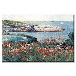 Hassam Poppies Isle Of Shoals aCnvas Print