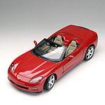 Hot Wheels 1:12 C6 Red Convertible Corvette