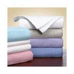 Inn Collection Jacquard Cotton Blanket