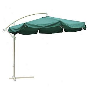 Hound Green 10ft Offset Market Umbrella