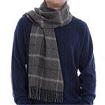 Imperial Large Plaid Box Cashmere Scarf