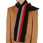 Imperial Men's Pure Cashmere College Stripe Scarf