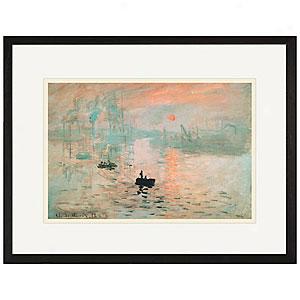 Impression Sunrise Framed Print By Monet