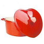 Innovq 3qt Cast Iron Heart Covered Baker