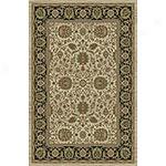 Interlude Collection Ottoman Rug In Bisque