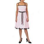 Jessica Howard Pnik Dress With Black Polka-dots