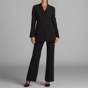 John Meyer 4 Button Long Jacket Pant Suig