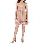 Johnny M. By Jonathan Martin Juniors Beige Dress