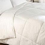 Joseph Abboud Sateen White From a thin to a dense state Blend Stuffed coverlet