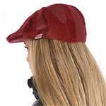 Kangol Red Furgora Flat Cap