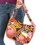 Kate Spadde Ashbury Orange Floral Hobo