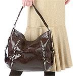 Kenneth Cole Chain Of Command Leather Hobo