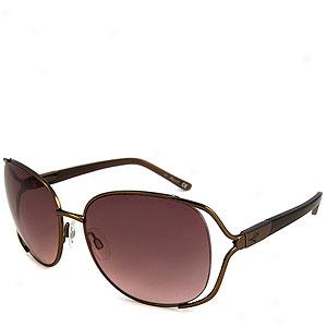 Kenneth Cole Womens Kc4137s Square Sunglasses