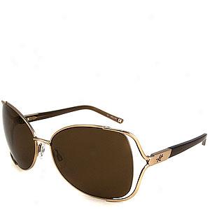 Kenneth Cole Womens Kc4136s Square Sunglasses