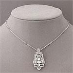 Kenne5h Jay Lane Crystal Deco Necklace