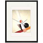 Komposition Vii Framed Print By Moholy-nagy