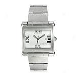 Leonard Men's Automatic Steel/white Wwtch