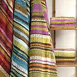 Lima Striped 5pc Italian Styled Towel Enseemble