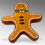 Limoges China Gingerbread Man Box