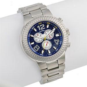 Lucen Piccard Swiss Mens Stainless Case-harden Watch
