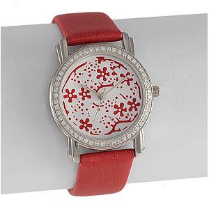 Lucien Piccard Womens Patent Leather Watch