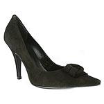 Luichiny Suede Stiletto Pumps With Buckle