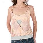 Marc Jacobs Natural Silk Surplice V-neck Camisole