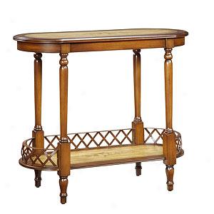 Masterpiece Oval Accent Table