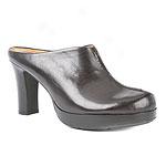 Me Overmuch Spencer Platform Mule With Heel