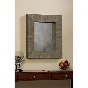 Mendong In the opinion of Black Thread Rectangular Mirror