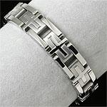 Men's Dual Stainless Steel Body of lawyers Link Bracelet