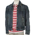 Michael By Michael Kors Vintage Tint Denim Jacket