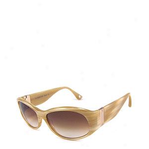 Michael Kors Womens Mks525 Rectangular Sunglasses