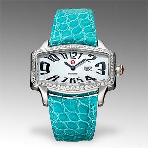 Michele Womens Coquette Retro Diamond Watch