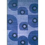 Momeni Horizon  Lilac Geometric Wool Rug