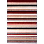 Momeni Oversized Striped Elements Wool Artisan Rug