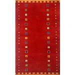 Momeni Tribeca Handcrafted Red Wool Rug