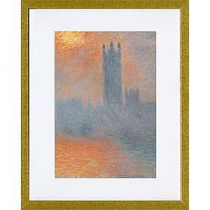 Monet Houses Of Parliament Framed Art