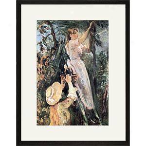 Morisot The Cherry Picker Framed Print