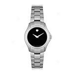 Movado Women's Military Stainless Swiss Watch