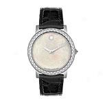 Movado Women's Revi Swiss Diamond Bezel Guard