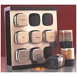 Mr. Dudley Stainless Steel Spice Molar Rack Set