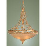 Murray Feiss Botanical Leaf Pendant Light Fixture