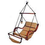 Nami Deluxe Tan Pillowtop Hammock Chair