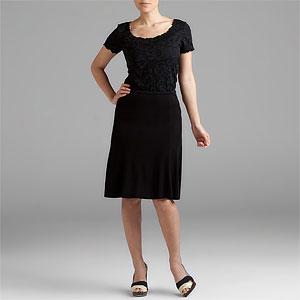 Natorious Black Jersey Skirt