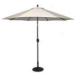 Ntural Canvas Matket Umbrella With Aluminum Pole