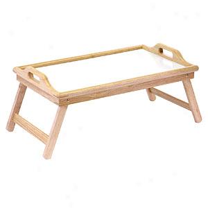 Natural Wood Breakfast Bed Tray