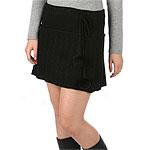 Necessary Objects Junikrs Knit Skirt With Pom-pom