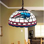 New England Patriots Tiffany Hanging Lamp